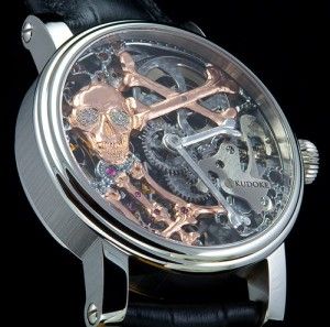 Delantera del reloj Real Skeleton de Kudoke