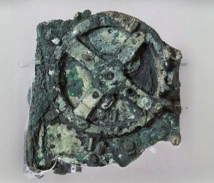 Fragmento hallado en la isla de Antikythera