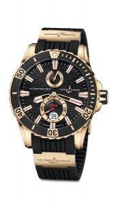 Marine Diver 18 kilates en negro