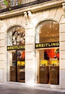 Fachada Tienda Breitling Madrid