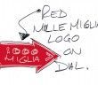 la freccia rossa de la Mille Miglia