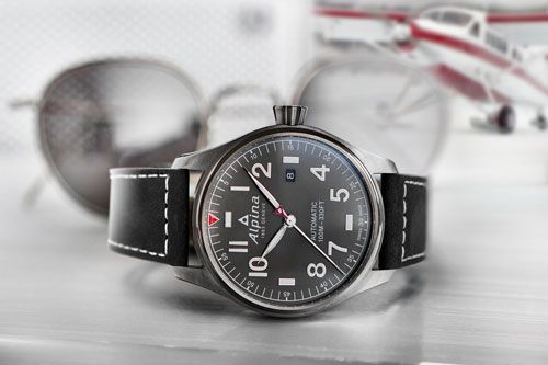 Aspecto deportivo y elegante del Alpina Startimer Pilot Automatic