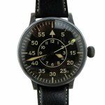 Lacher & Co.Type 2 dial Beobachter Uhr WWII Luftwaffe pilot watch.jpg