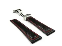 22mm-New-High-Quality-Stainless-Steel-Butterfly-Buckle-font-b-Red-b-font-Stitched-Black-Genuine.webp