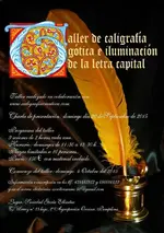 cartel de taller caligafía e iluminación 2015.webp cartel de taller caligafía e iluminación 2015.webp