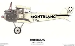 MONTBLANC Poster300dpi_1 1922  LVG C VI  advertising airplane Luft-Verkehrs-Gesellschaft mbH.webp