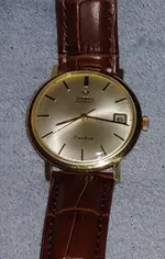 Reloj mío de oro Omega Géneve.webp