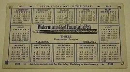 wtm_blotter_1923 Waterman 1923 Advertising Calendar Blotter.webp