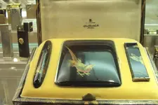 conjunto duhill namiki pluma cigarrera y encendedor vintage.webp