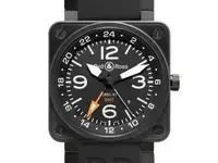 Bell and Ross Aviation GMT Black Dial Automatic 46MM Mens Watch BR-01-93-GMT.webp