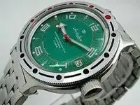 VOSTOK Russian Auto Amphibian Diver Watch 8405A.webp