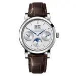 A. Lange and Sohne. Saxonia Annual Calendar 18K White Gold Automatic.webp