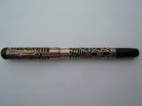 4-MONTBLANC #2 safety pen with a spider sterling overlay.webp