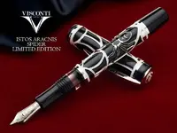 19 Visconti ARACNIS sterling silver fountain pen.webp