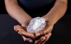 The 1109-carat Lesedi La Rona rough diamond Credit Donald Bowers-Getty Images.jpg