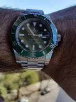 02 Rolex Submariner 40 mm Ref. 116610LV Aniversary Green 'Hulk' (2016).webp