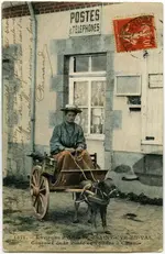 factrice-en-voiture-a-chien--st-cyr-en-val-loiret-vers-1907.webp
