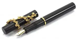 Sakura with gold Sakura branch.webp