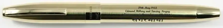 Sheaffer Mount Everest LIMITED EDITION OF 2003 PIECES leg 2 everest le.webp
