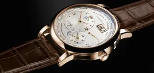 A. Lange & Sohne. Lange 1. Time Zone Honey Gold Edition.webp
