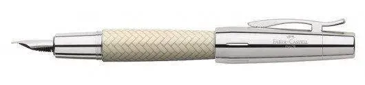 estilografica-faber-castell-e-motion-trenzado-marfil.webp