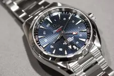 Omega Seamaster Aqua terra GMT Blue Dial.webp