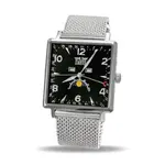 L_Davis-1730MB-Mens_Square_Moon_Phase_Wristwatch-Month-Day-Date-Black_Dial-Mesh_Strap.webp