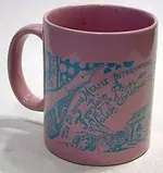 Pen Show Coffee Mug - Miami Pen Show 1998 Illustrated and designed by D.J. Kennedy.webp
