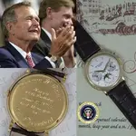 George H.W. Bush (Padre) y su Patek P..webp