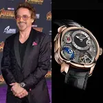 Robert Downey Jr. y su Greubel Forsey GMT Tourbillon de u$s605.000.webp