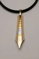 bock Nib with necklace, type 250, gold 18K, 2-tone.webp