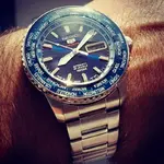 Seiko 5 Sports SRP125 World Time Cal. 4R36 Auto 100M.webp