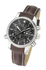 FORTIS F-43 FLIEGER CHRONOGRAPH ALARM CHRONOMETER C_O_S_C BLACK.webp