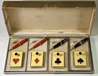 Parker Bridge set duofold pencils ring top vintagepens.webp