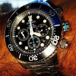 Seiko Solar Daytona Submariner Black  SSC017 200M  (2).webp