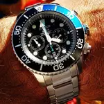 Seiko Solar Daytona Submariner Black  SSC017 200M  (1).webp