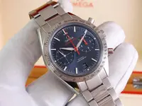 omega speedmaster 57 steel blue chronograph 2806.webp