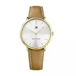 reloj cuero esfera blanca.webp