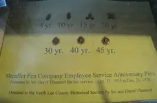sheaffer year service pins.webp