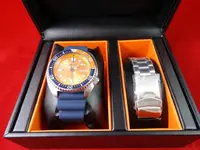 seiko tortuga turtle orange limited edition 9364.webp