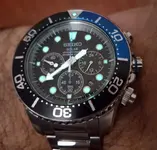 Seiko Solar Daytona Submariner Black  SSC017 200M.webp