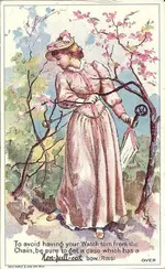 Non pull out bow woman in woods.webp