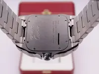 cartier santos 100 XL steel 2342 copia.webp