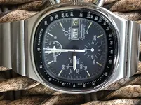 Omega Speedmaster 1045 TV dial reference 176.0014 Mark IV.5 Azul IV.webp