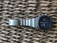 Omega Speedmaster 1045 TV dial reference 176.0014 Mark IV.5 Azul III.webp