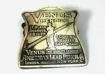 Venus Pencil Paper Clip in Brass, 30´s 1.webp