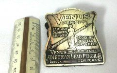 Venus Pencil Paper Clip in Brass, 30´s 3.jpg