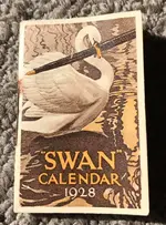 swan calendar 1928_Paul Gollan‎.webp