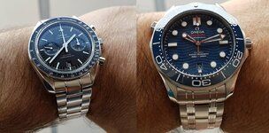 Omegas Speedmaster Moonwatch Co-Axial Chronograph & Seamaster Diver 300M.jpg