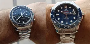 Omegas Speedmaster Moonwatch Co-Axial Chronograph & Seamaster Diver 300M.webp